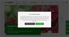 Desktop Screenshot of landgard.de